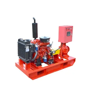 Electric High Pressure 500gpm Diesel Hydrant Fire Pump Set