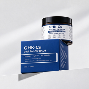 Baume Hydratant Longue Durée Lissant pour la Peau au Tripeptide-1 de Cuivre et au Suif de Bœuf GHK-Cu OEM - Product Image 2