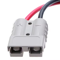 Connecteur d'alimentation 8 mm avec porte-fusible Maxi authentique, câble en ligne 8 AWG 50 A, fils de raccordement et bornes annulaires 8 mm