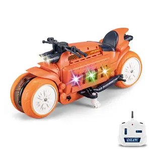 Wholesale 2.4G Remote Control Kids Rc Motorcycles Cars Stunt Rc Motorcycles