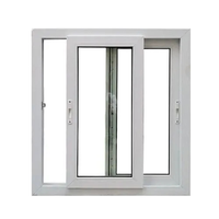 Ventanas y Puertas Corredizas Horizontales de PVC con Doble Acristalamiento y Resistentes a Huracanes, Modelo 2026, para Uso en Exteriores de Hoteles y Sótanos