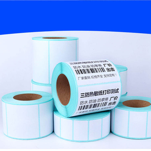 2026 Customized 100x150mm Direct Thermal <b>Label</b> Roll Office <b>Shipping</b> <b>Label</b> 4x6 Inches - Product Image 1