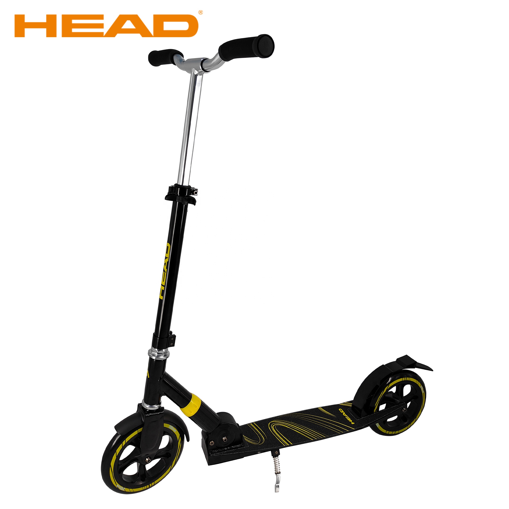 Ультра Роскошная подвеска складной Сверхлегкий большой колесный самокат из алюминиевой ABEC-5 углеродистой стали для взрослых OEM плоский детский