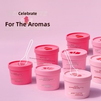 Diffuseur d'arômes sans flamme à base de gel parfumé à la crème glacée pour une fragrance légère et durable, rafraîchisseur d'air
