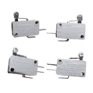 Dongnan kw3a spdt <span class=keywords><strong>Micro</strong></span> Thiết bị chuyển mạch ngắn Con lăn đòn bẩy Thiết bị truyền động thu nhỏ <span class=keywords><strong>Microswitch</strong></span> momentary Snap hành động vi - Product Image 4