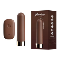 Mini vibromasseur à balles rechargeable par USB, équipé d'une télécommande sans fil, 10 modes, 100% étanche, vibromasseur pour point G