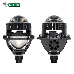 G-View marca Bi LED proyector lente coche 3 pulgadas lente coche y camión luces H4 H7 9005 9006 Universal coches LED proyector faro - Product Image 2
