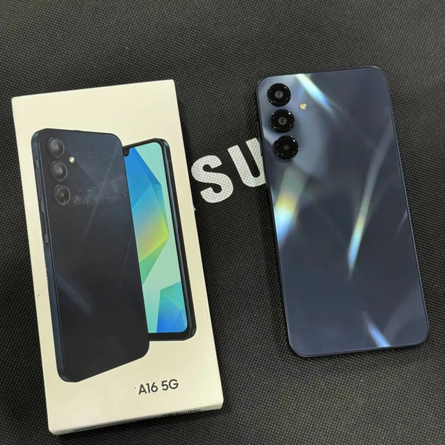 Sam Gala Global Version A16 4G Smartphone 6.4 Inch AMOLED Display 5000mAh Battery Android 14 Dual SIM
