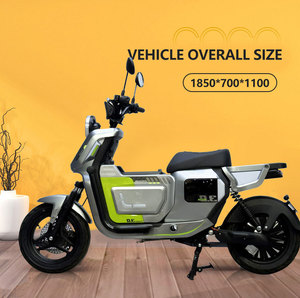 Motos électriques de tourisme haute performance 1200W/2000W, vitesse maximale 40-60 km/h, batterie au plomb 60V 72V, écran LED, frein à disque - Product Image 6