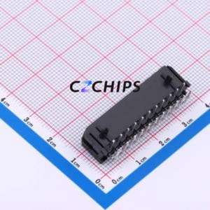 M3025R-2x11P Wire-to-Board Pin Header Bent Lead Through Hole,P=3mm Connector 2x11P 3mm Right Angle Insert 22P - Product Image 2