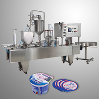 Machine de remplissage et de scellage automatique, pour contenant de la poudre de chocolat, produit de qualité alimentaire, ml
