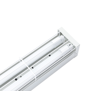 PC khuếch tán đôi ống sắt Bracket LED tuyến tính lịch thi đấu cao lumen LED Batten chiếu sáng lịch thi đấu - Product Image 1