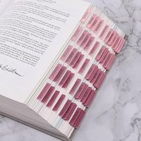 Onglets d'indexation de la Bible en or à chaud, faciles à lire et à appliquer, pour l'étude biblique, 75 unités, noirs, pour journalisation biblique, vente en gros
