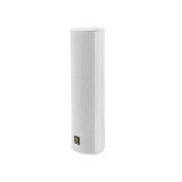 Altavoz de Columna para Exteriores de Aluminio con Clasificación IP66, con Conector de Alimentación y Soporte, para Sistemas de PA Comerciales