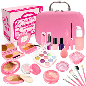 Dropshipping Shopfiy Ensemble de maquillage en plastique non toxique pour filles et enfants, jeu de simulation de cosmétiques pour enfants, kit de jeu de simulation - Product Image 4