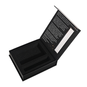 Caja de Embalaje Biodegradable Personalizada con Inserto de Espuma, Caja de Regalo Magnética de Lujo con Ventanas de PVC - Product Image 3