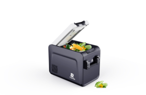 Nevera portátil para coche de 35L con refrigerador de apertura lateral, compresor de 12V/24V, diseño compacto - Product Image 6