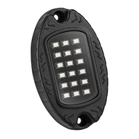 Kit d'éclairage LED RGB pour pare-chocs, contrôle par application, effet de poursuite Dreamcolor, en aluminium, 12V, étanche IP68, 18 LED, 256 modes de poursuite pour camions