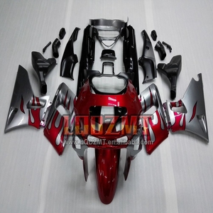 Inyección para <span class=keywords><strong>KAWASAKI</strong></span> NINJA ZZR 400 2017 1993 1995 Verde brillante 1996 1997 1998 2000 63No.<span class=keywords><strong>126</strong></span> ZZR400 01 02 03 05 06 07 Carenado - Product Image 3