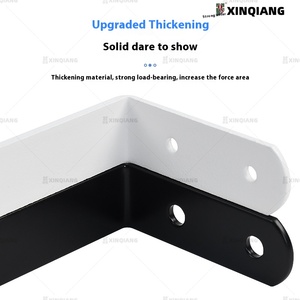 现代风格办公桌挡板屏幕连接器合金挂码入口装饰方便夹式挡板配件 - Product Image 3