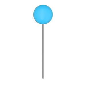 Pin de color aleatorio para línea de pesca, accesorio de posicionamiento de gran tamaño para suministros de pesca al por mayor - Product Image 1