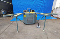 Machine de fabrication combinée pour coins de portes et fenêtres en aluminium SHANGDONG LZJ--160