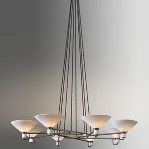 Luxury Modern Hanging Light Lobby Modern Brass Crystal Chandelier For Home Deco Bronze Pendant Lamp Suspension