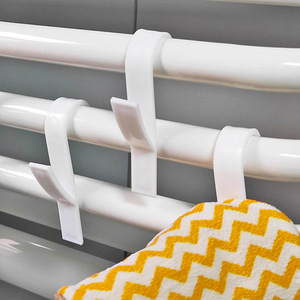 Radiator Hooks Rectangle Removable Hook Type For Drying Racks Coat Rack Hooks - Product Image 2
