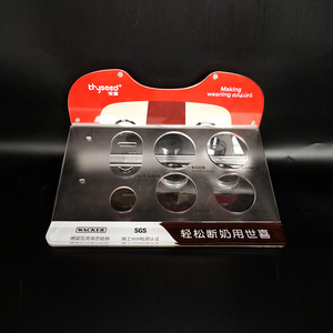 Comptoir moderne en forme de L écologique et personnalisé lucite présentoir usine de support acrylique point de vente au détail pour bébés recyclable - Product Image 3