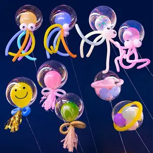 New net celebrity floating vuoto bobo ball flying octopus bobo ball kite giocattoli luminosi