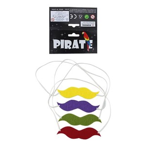 Multicoloured <strong>Fake</strong> <strong>Moustache</strong>/Beard for Halloween Party Child-Friendly Promotion Gift-MMO-0163 - Product Image 2