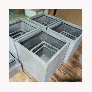 Pot de fleur en fibre de verre or Big Ball, pot de fleur rond en fibre de béton, pot de fleur en fibre de verre pour <span class=keywords><strong>jardin</strong></span> extérieur - Product Image 6