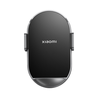 Pour Xiaomi, kit de chargeur de voiture sans fil 50W, version standard noire, support de téléphone de voiture à charge rapide