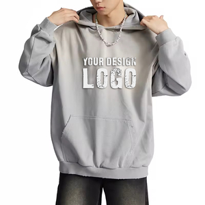 Sudadera con Capucha de Algodón de Alta Calidad, 458G, Lavada, Holgada, Informal, con Hombros Caídos, Estilo Urbano, para Mujer - Product Image 4