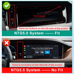 กล่องถอดรหัสเครื่องเล่นเสียงในรถยนต์ HFmidia Wireless CarPlay Android Auto สำหรับรถยนต์ Mercedes Benz S Class W222 V222 X222 ปี 2014-2017 NTG5.0 - Product Image 2