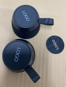 Magnetic Wireless Speaker 5W with Custom LED Logo Hands-Free TWS Nylon Lanyard Magnetic Ring for Wall Phone - Product Image 5