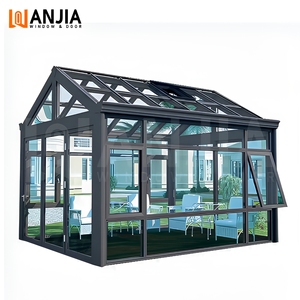 Balcon en aluminium isolé autoportant véranda en verre véranda de jardin à <span class=keywords><strong>double</strong></span> <span class=keywords><strong>vitrage</strong></span> extérieur - Product Image 1
