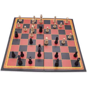 Jeu d'échecs en carton épais de haute qualité, personnalisé en usine, pour adulte, jeu classique