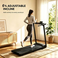Tapis de course cardio pour intérieur, poids net 24 kg, design pliable pour salle de sport à domicile, appartement, exercice quotidien, marche sur place