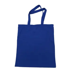 购物包装海军蓝定制标志廉价促销手提袋