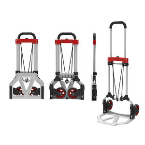 Chariot à main de qualité supérieure chariots à roues pliantes robustes de 5 pouces avec une capacité de 70kg - Product Image 1