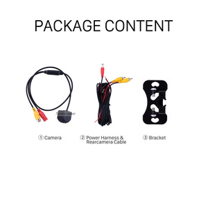 1080P HD AHD Camera lùi xe 3.5 "màn hình lớn mắt cá tầm nhìn ban đêm không thấm nước Hệ thống hỗ trợ đỗ xe tích hợp 1 năm - Product Image 5