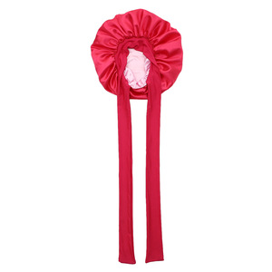 Gorro de satén nuevo al por mayor para mujer, banda ancha elástica, gorro de noche sedoso, pañuelo para el cabello, protector para la ducha - Product Image 2