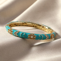 Haute Qualité Cloisonné Bracelet Émail Vintage Lumière De Luxe Style Chinois Bracelet Fine Jewelry Bracelets Bracelets pour Femmes
