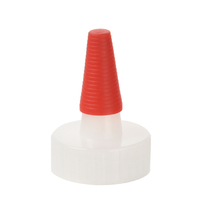 Bec jaune en plastique, couleur personnalisée, embouts courts et longs, pour bouteilles, livraison gratuite, 24/410