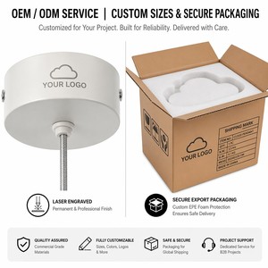 <span class=keywords><strong>Lampadario</strong></span> LED Postmoderno a Forma di <span class=keywords><strong>Nuvola</strong></span> Bianca con Telecomando, Altezza Regolabile e Dimmerabile per Uso Interno in Casa e Ufficio - Product Image 5