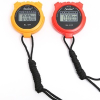 Stopwatch Digital Layar Besar Pengle Electronic untuk Pelatih Lari & Wasit Pelajar - Bahan ABS Baterai LR44