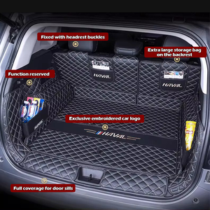 Tapis de <span class=keywords><strong>coffre</strong></span> de voiture en cuir sur mesure antidérapant à couverture intégrale, imperméable pour un nettoyage facile, avec <span class=keywords><strong>protection</strong></span> durable - Product Image 3