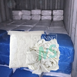 Trapos de Algodón Blanco Resistentes, Trapos de Limpieza de Fibra de Algodón de Alta Densidad para Mantenimiento y Reparación de Vías y Motores Ferroviarios - Product Image 1