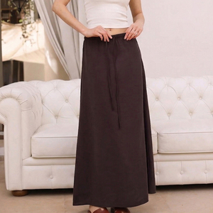 <span class=keywords><strong>Jupe</strong></span> <span class=keywords><strong>longue</strong></span> d'été élégante Enyami pour femme 2026 – Taille haute, idéale pour cocktail, <span class=keywords><strong>mariage</strong></span> ou invitée – <span class=keywords><strong>Jupe</strong></span> évasée mi-<span class=keywords><strong>longue</strong></span> coupe trapèze - Product Image 5